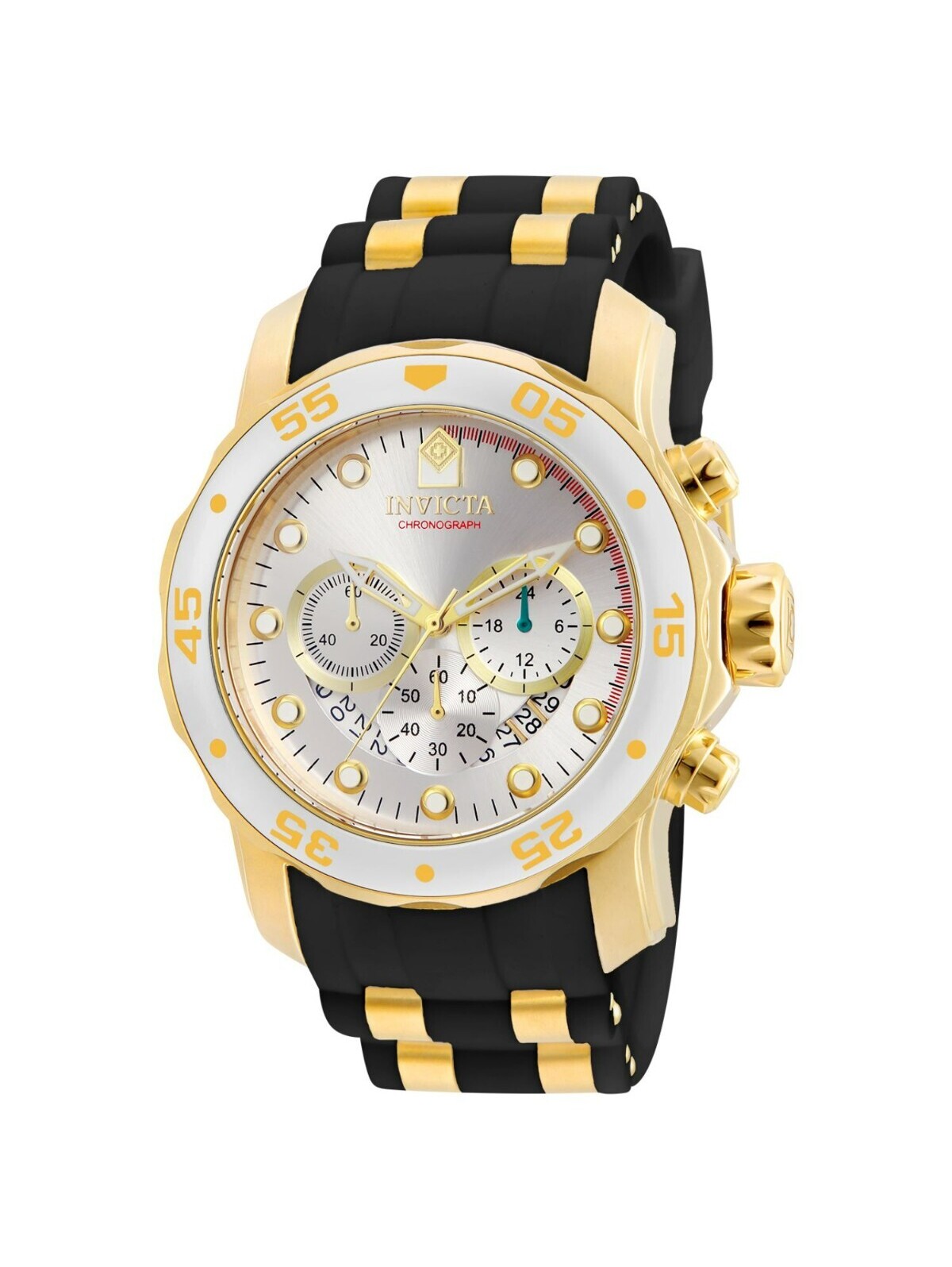Invicta Pro Diver Scuba Men's Watch - 48mm, Gold, Black (6985)